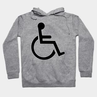 Whelchair Sign Hoodie